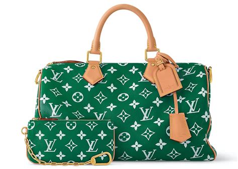 louis vuitton speedy green|louis vuitton speedy bandouliere.